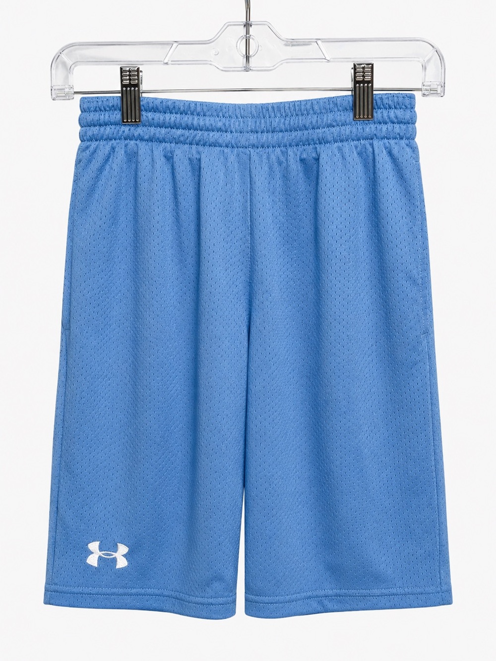 Under Armour Boy’s Light Blue Athletic Mesh Shorts